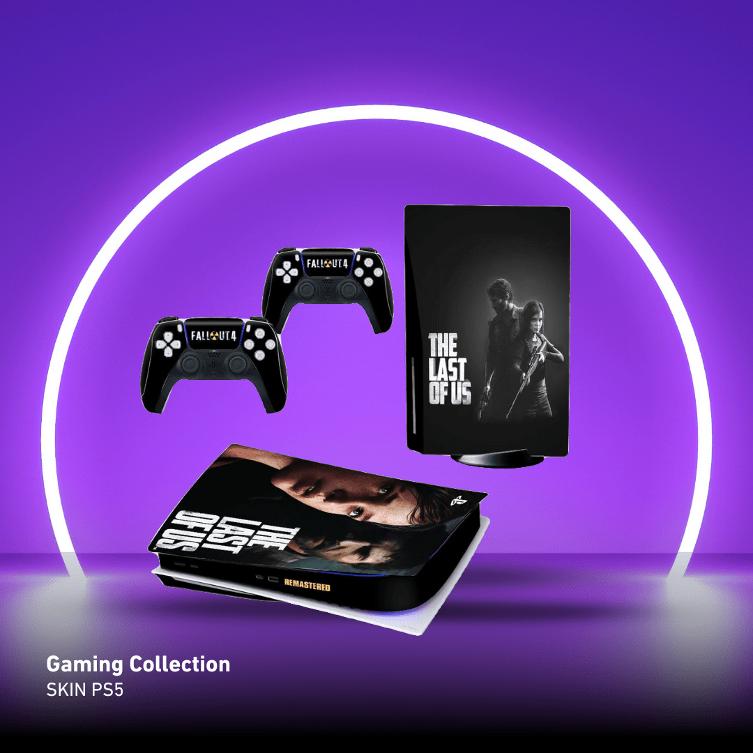 Adesivo per Playstation 5 THE LAST OF US 02 - Personalizza la tua PS5 con adesivi console e controller - Lab07Official - LAB0000143
