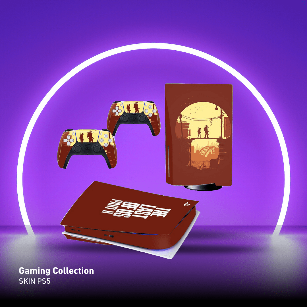 Adesivo per Playstation 5 THE LAST OF US 03 - Personalizza la tua PS5 con adesivi console e controller - Lab07Official - LAB0000140