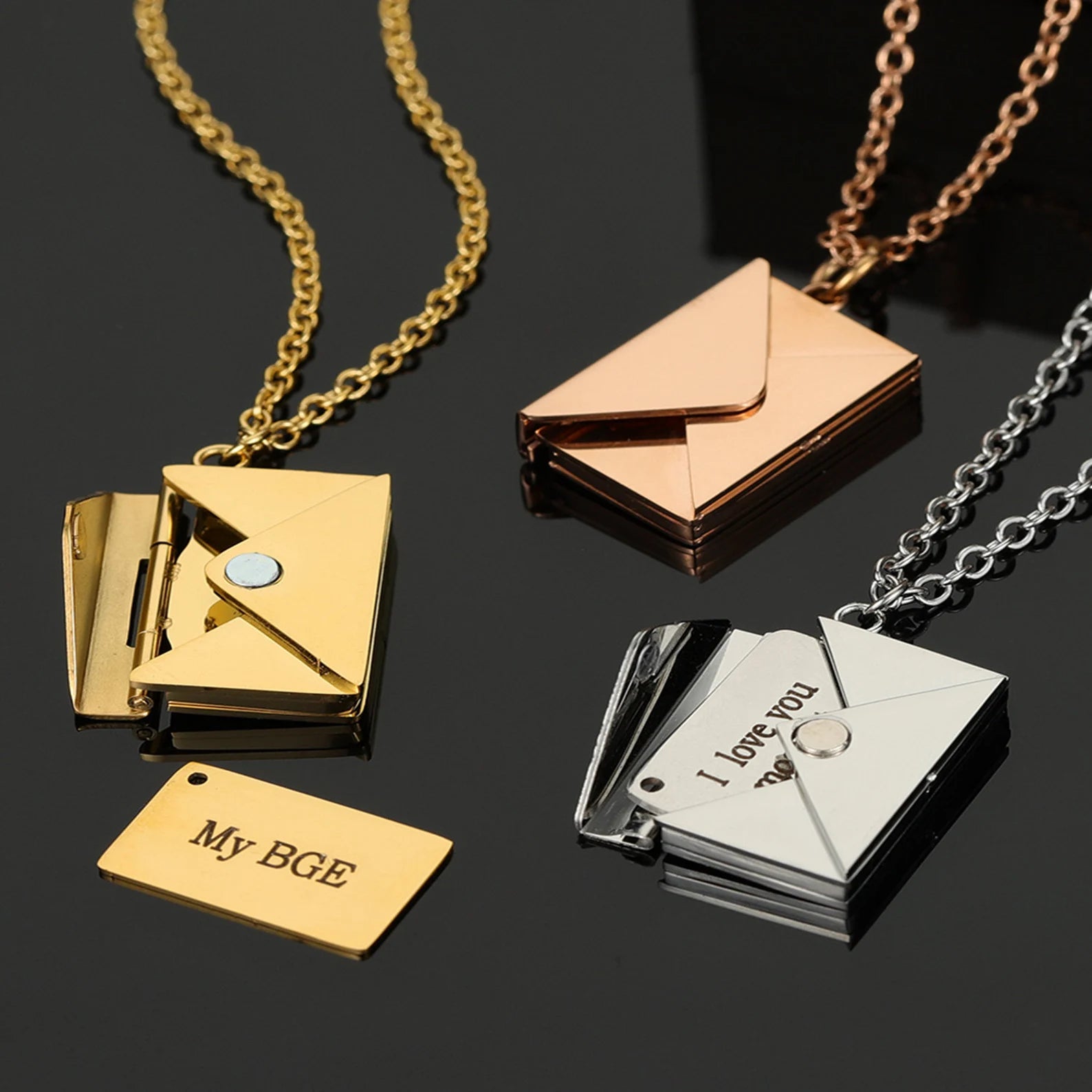 Collana Infinity - Busta con incisione per la Mamma - Lab07Official -