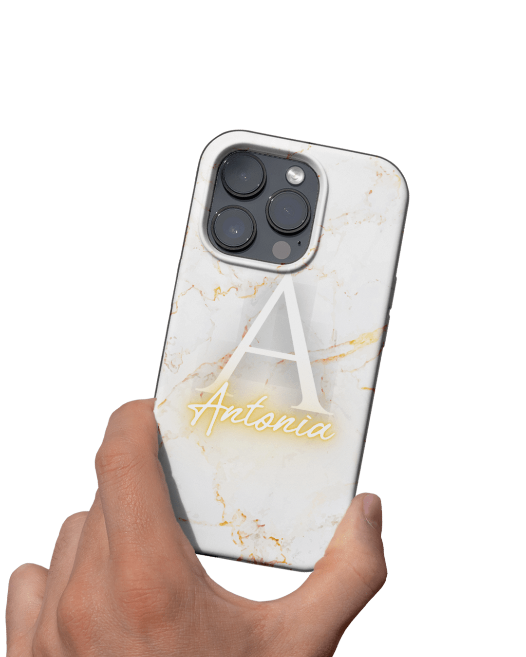 Cover Personalizzata Bianca e Oro - Lab07Official -