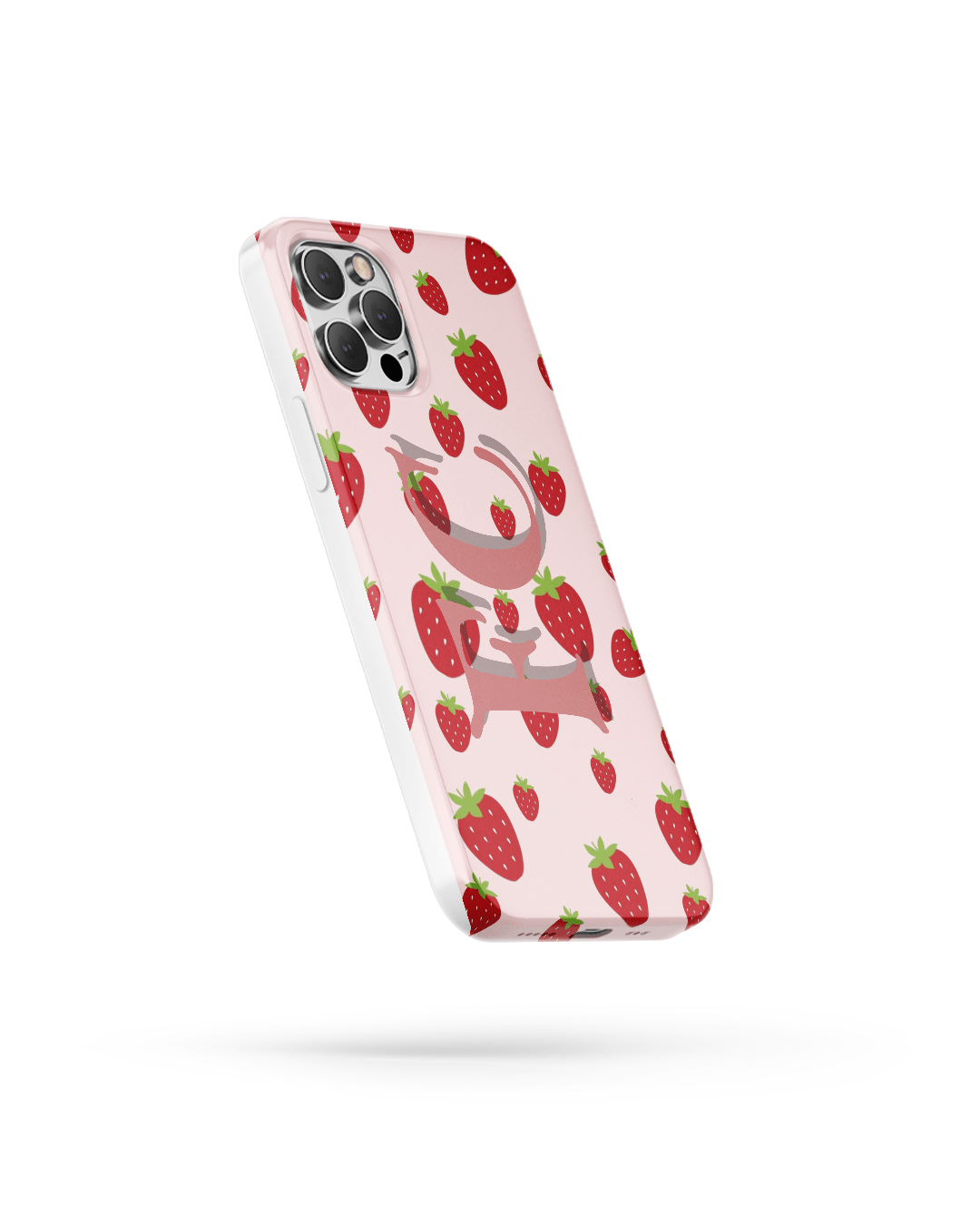 Cover Personalizzata Con Fragole - Lab07Official -