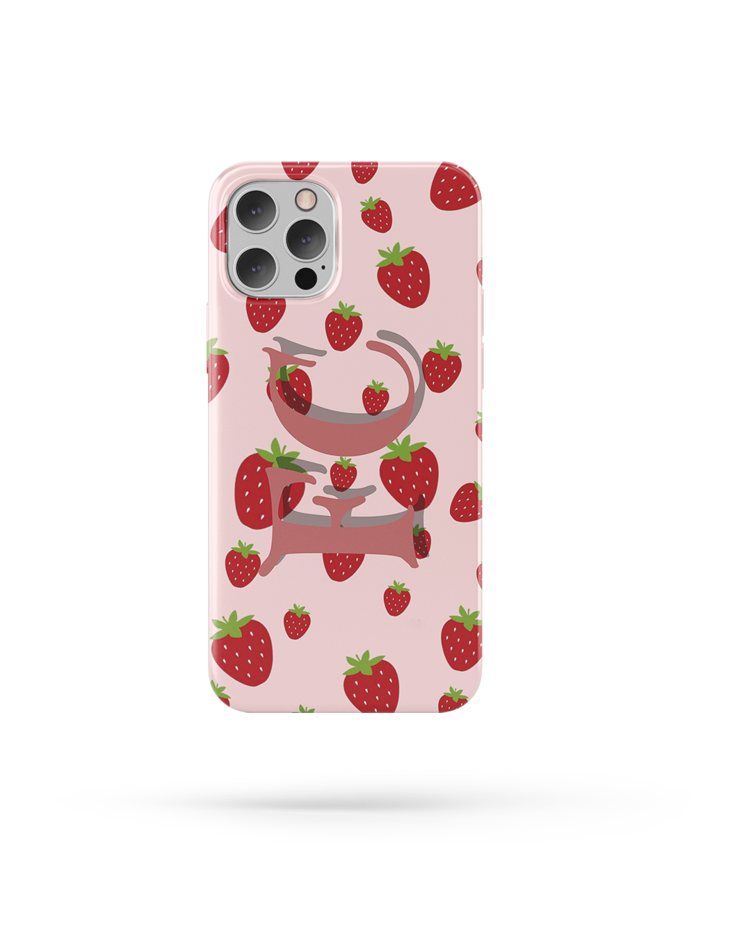 Cover Personalizzata Con Fragole - Lab07Official -