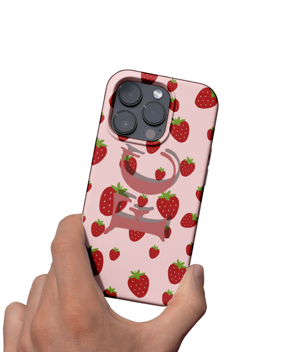 Cover Personalizzata Con Fragole - Lab07Official -