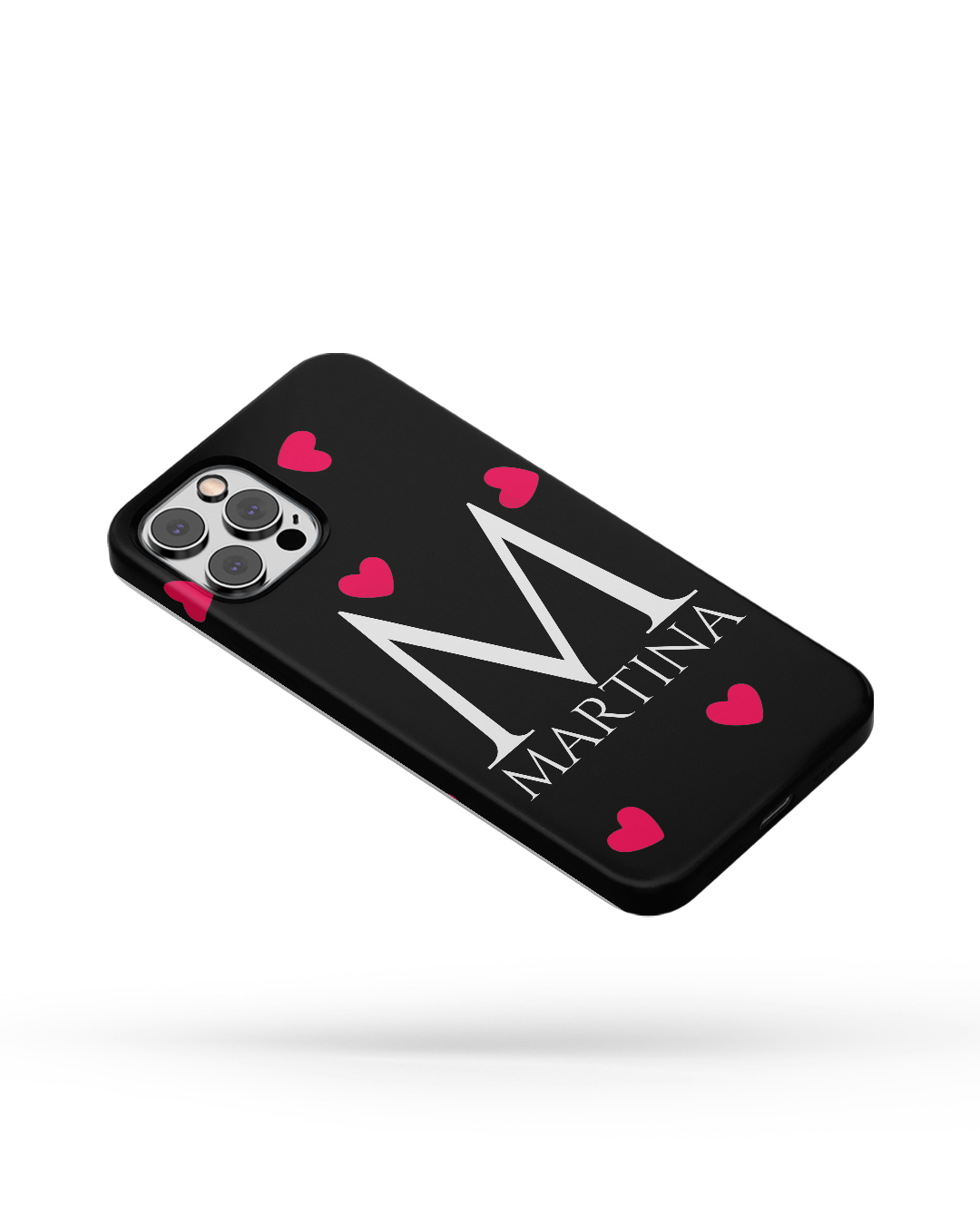 Cover Personalizzata Cuori Iniziale Nome - Lab07Official -