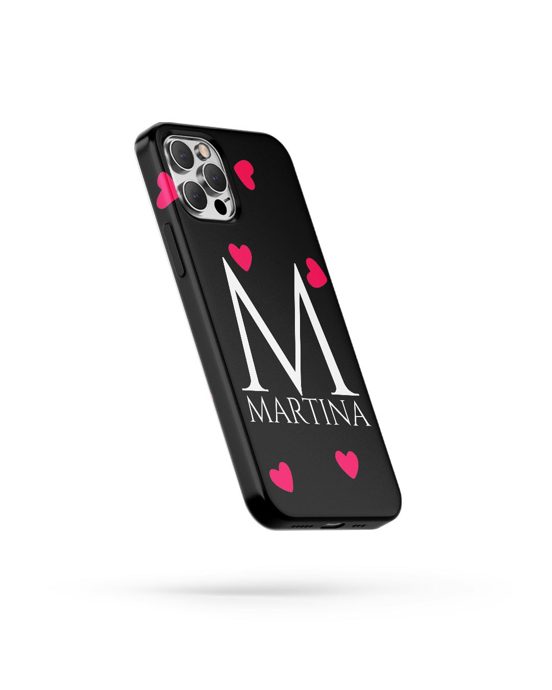 Cover Personalizzata Cuori Iniziale Nome - Lab07Official -