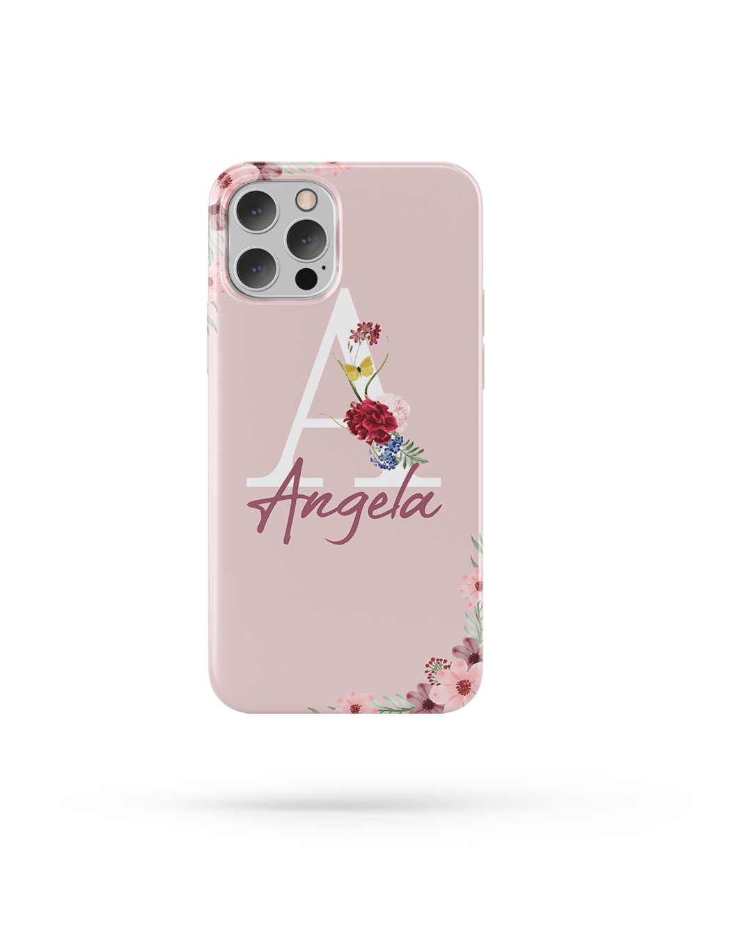 Cover Personalizzata Iniziale Nome Fiori - Lab07Official -