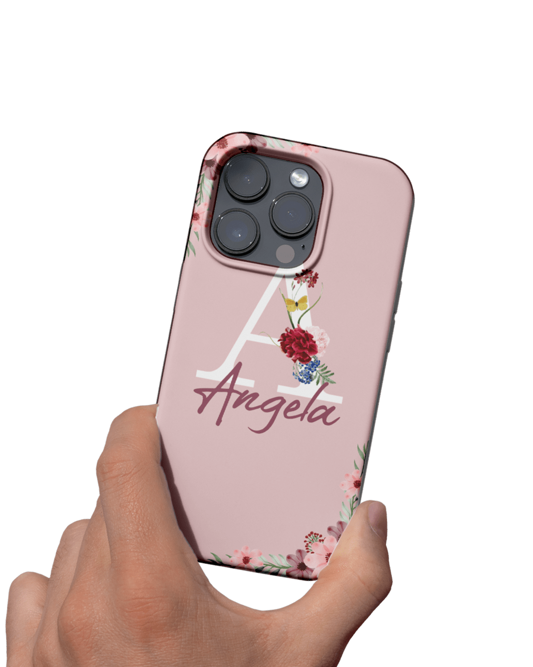 Cover Personalizzata Iniziale Nome Fiori - Lab07Official -