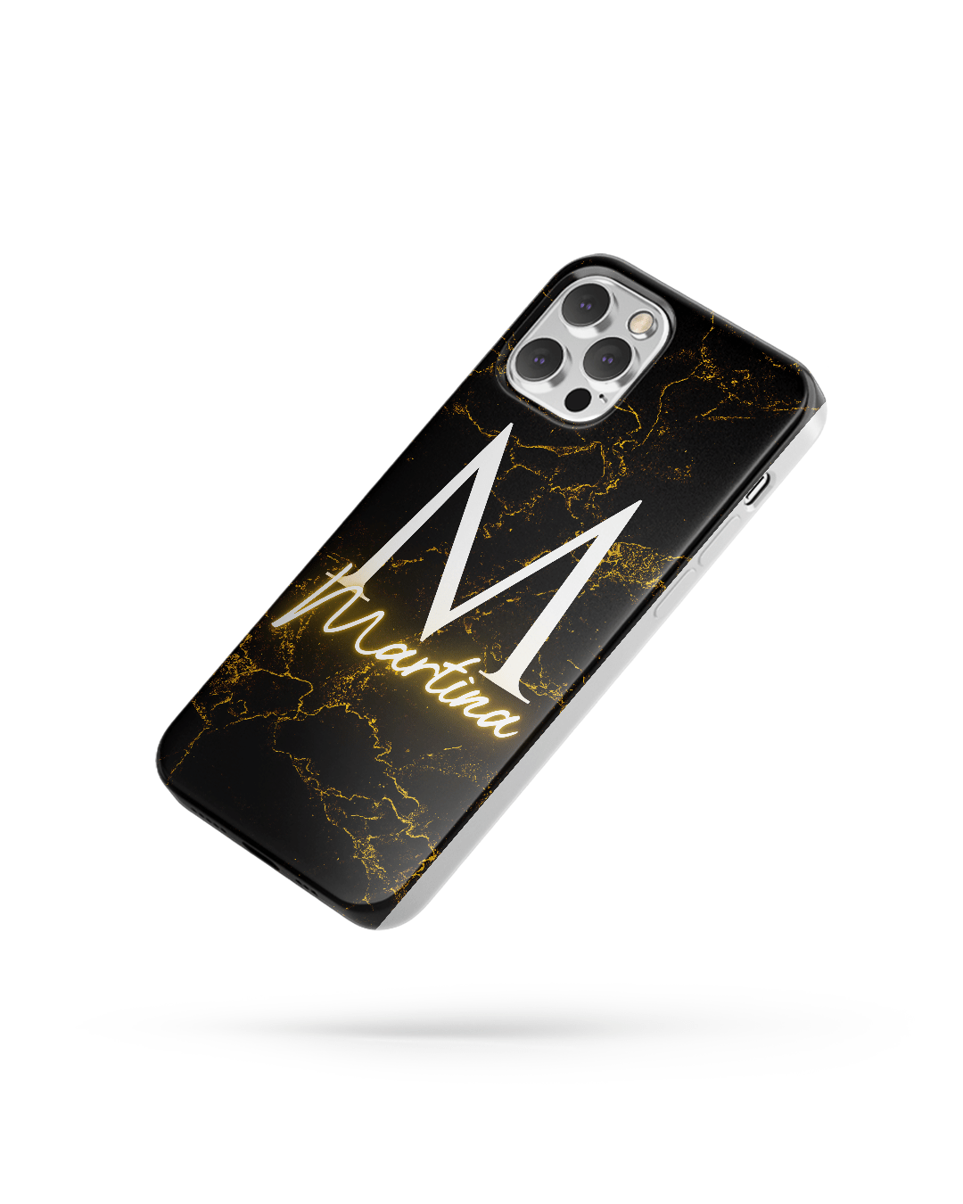 Cover Personalizzata Marmo Nero e Oro - Lab07Official -