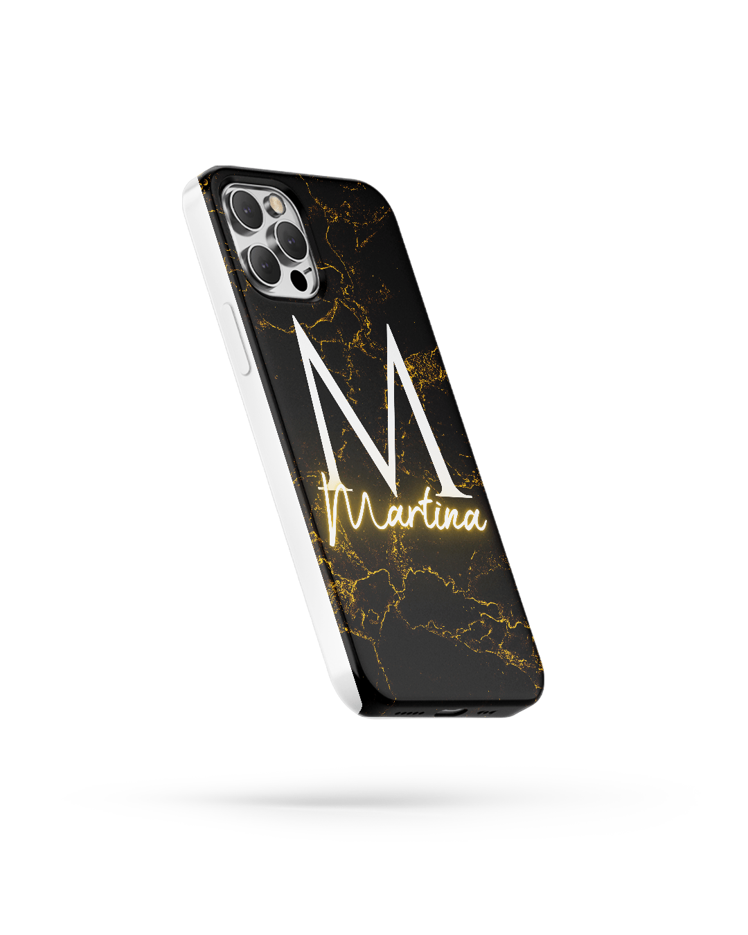 Cover Personalizzata Marmo Nero e Oro - Lab07Official -
