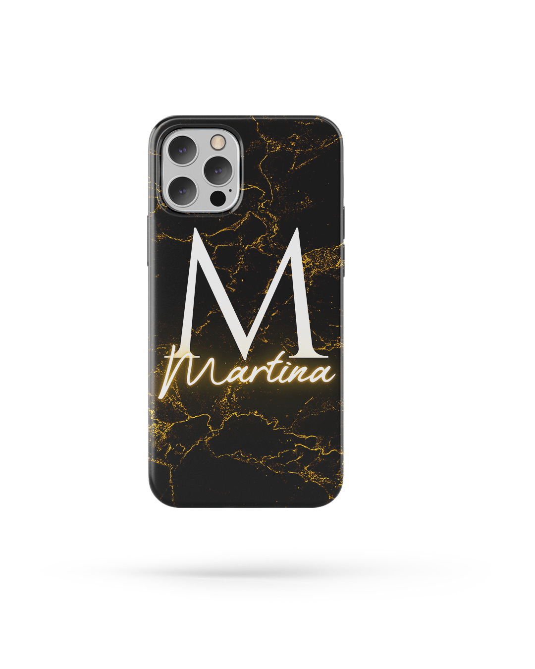 Cover Personalizzata Marmo Nero e Oro - Lab07Official -