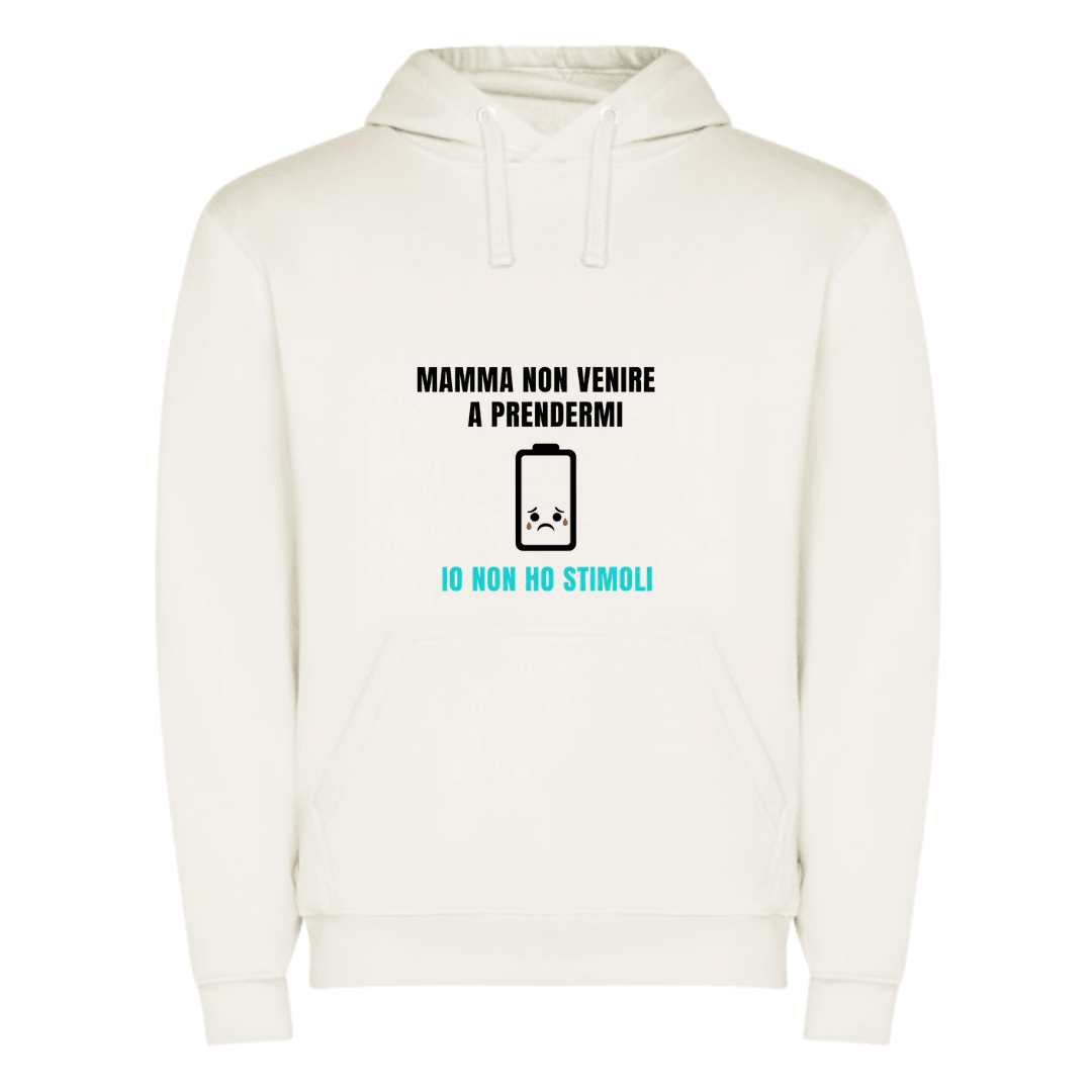 Felpa Io non ho stimoli - Lab07Official -