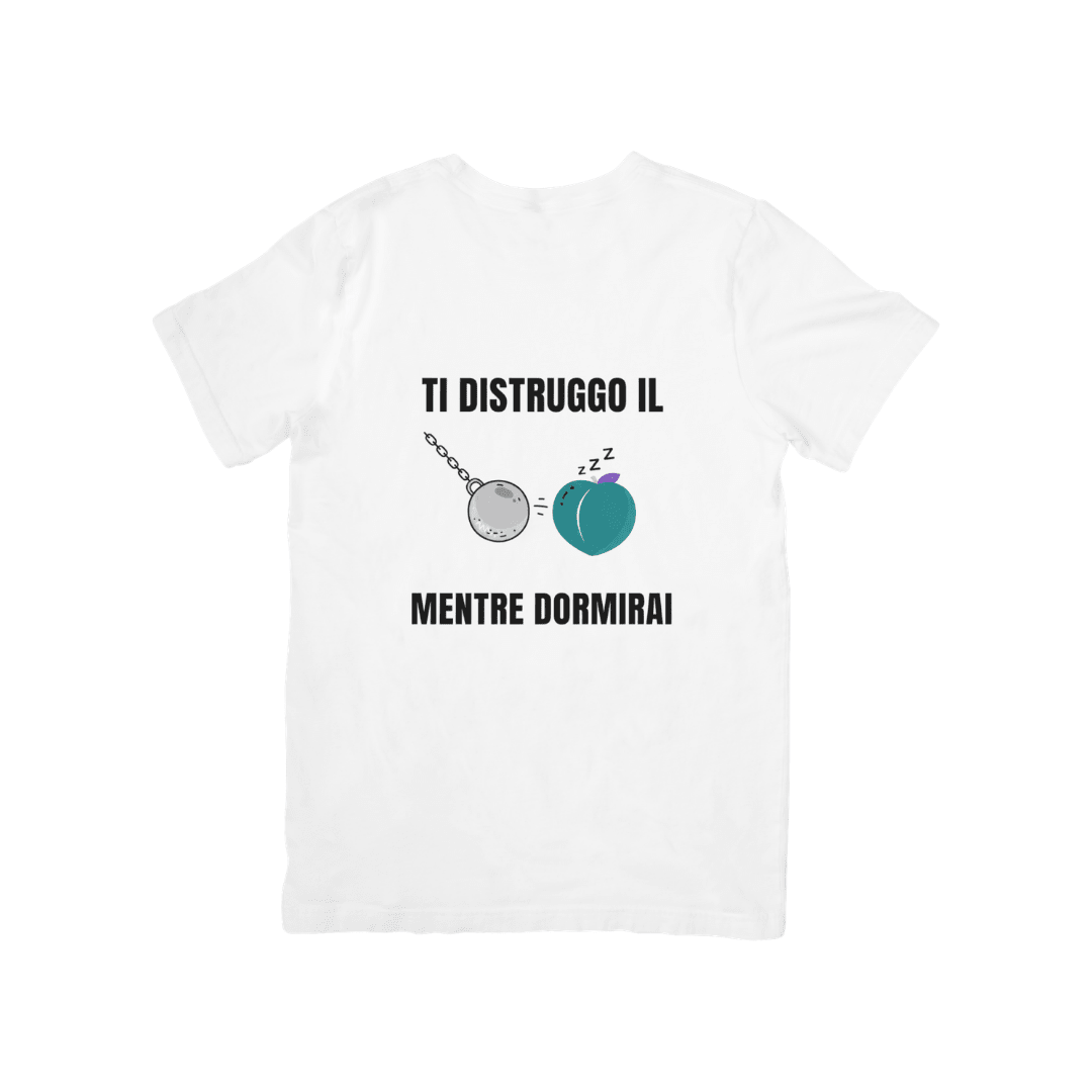 T-Shirt Ti Distruggo - Lab07Official -