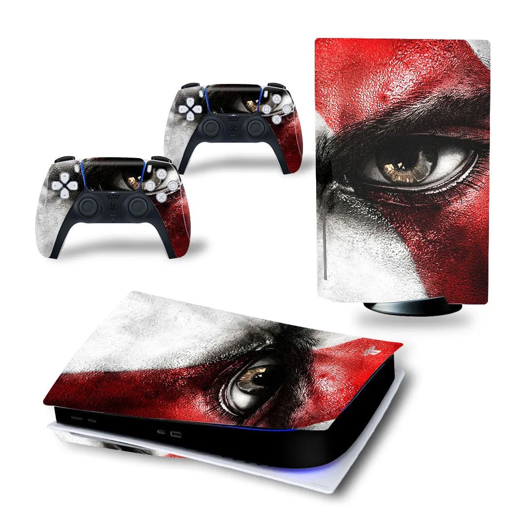 Adesivo per Playstation 5 GODOFWAR - Personalizza la tua PS5 con adesivi console e controller - Lab07Official -