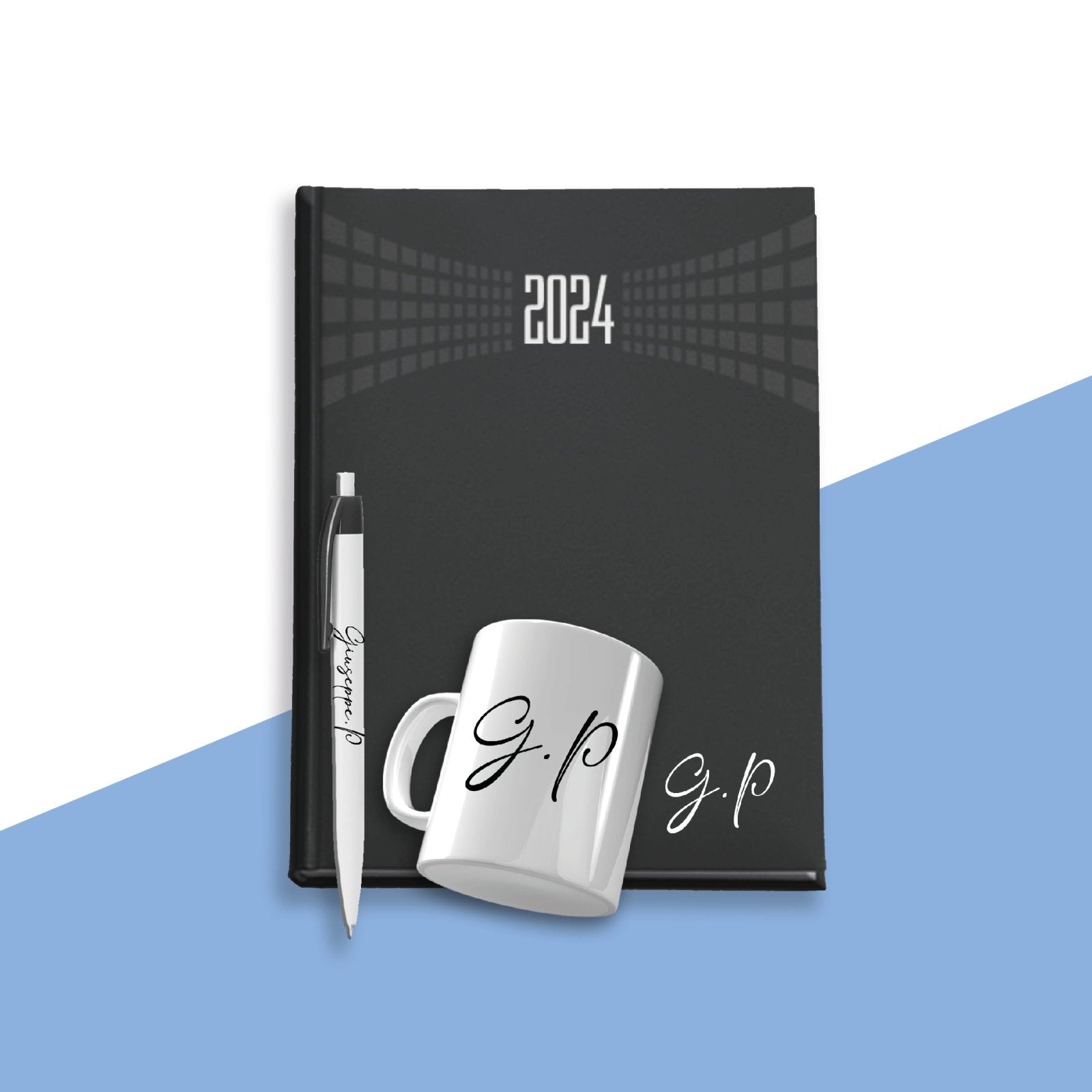 Kit Papà Agenda + Penna + Tazza - Lab07Official -