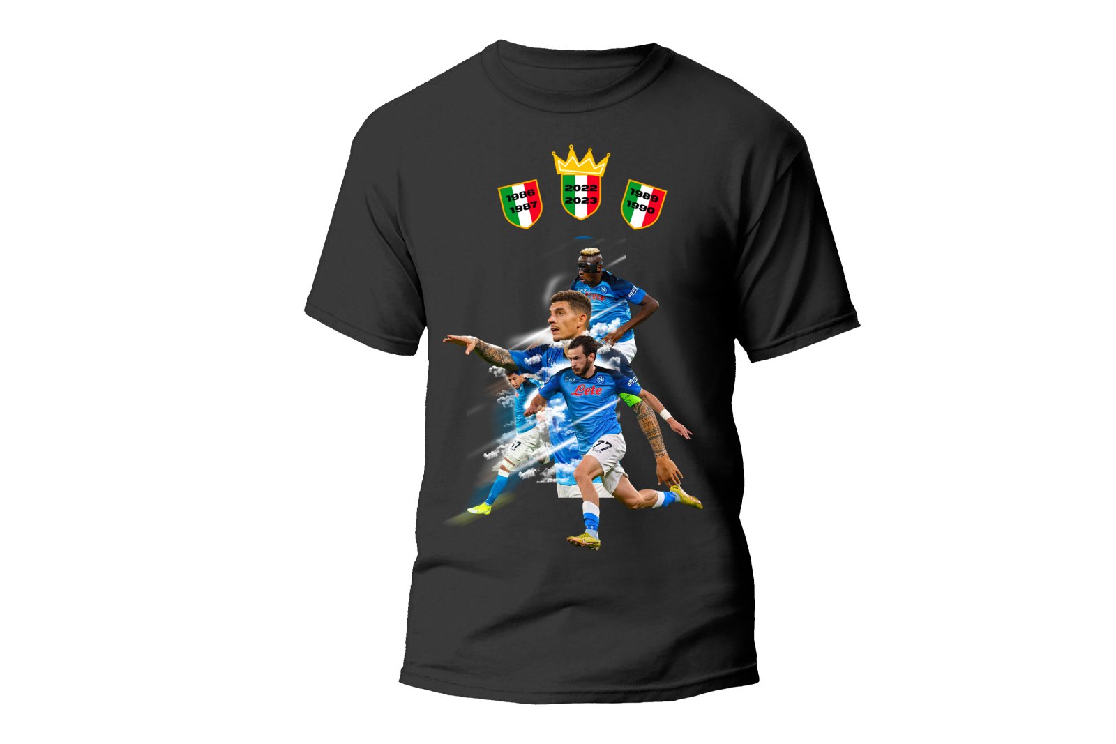 T-shirt Magico Napoli(BIANCA O NERA) - Lab07Official -