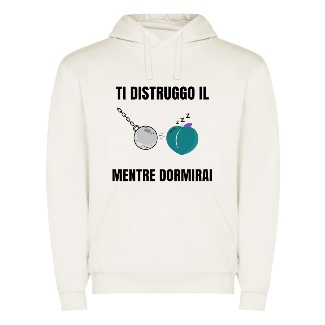 Felpa Ti Distruggo - Lab07Official - 