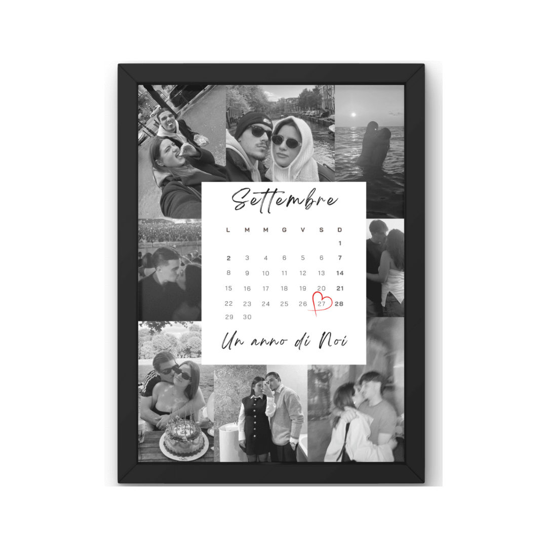 Quadro Collage Calendario - Lab07Official - 