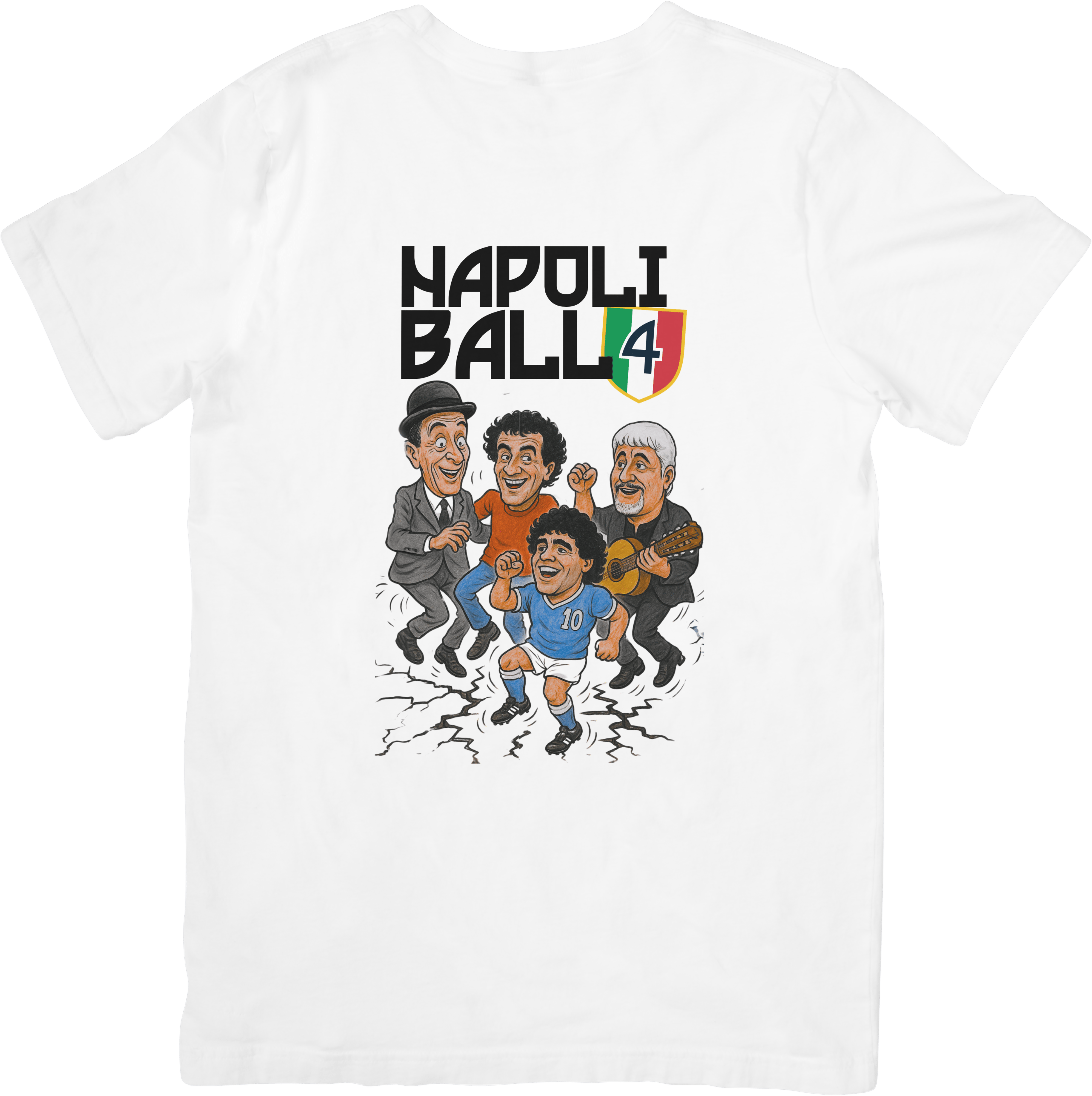 T-Shirt Napoli B4LLA - Lab07Official - 