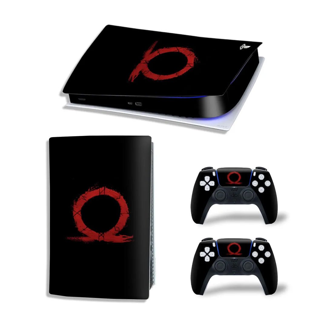 Adesivo per Playstation 5 GODOFWAR - Personalizza la tua PS5 con adesivi console e controller - Lab07Official -