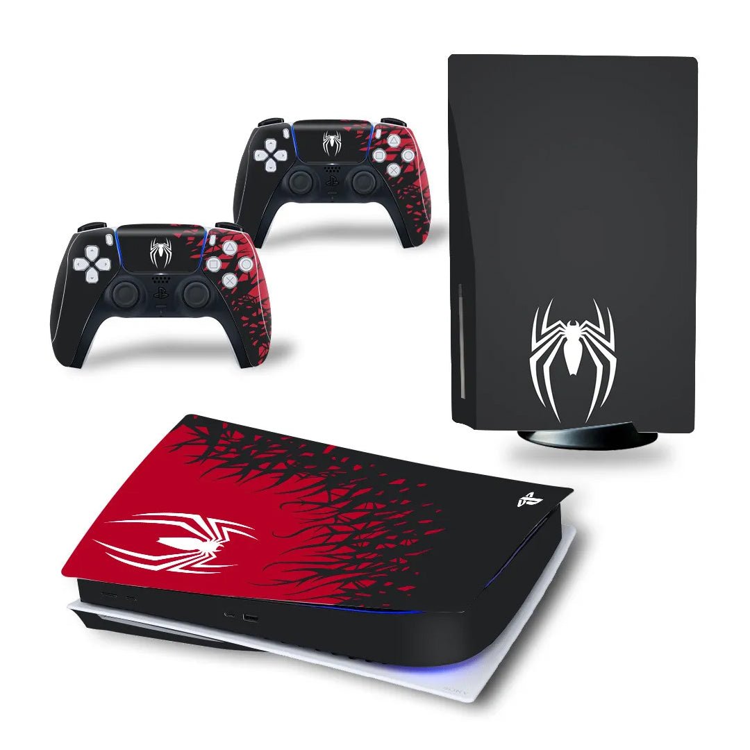 Adesivo per Playstation 5 SPIDER MAN - Personalizza la tua PS5 con adesivi console e controller - Lab07Official -