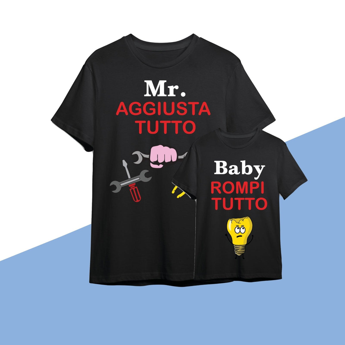 T-shirt festa del papà PAPA' REGGIANO IN PRATICA UN PAPA' NORMALE MA M